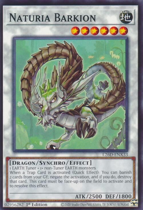 Naturia Barkion (L26D-ENX33) (Legendary Modern Decks 2026)