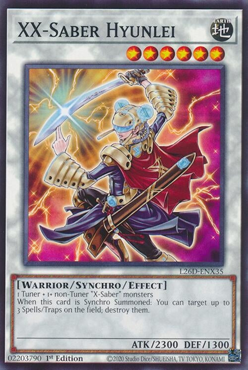 XX-Saber Hyunlei (L26D-ENX35) (Legendary Modern Decks 2026)