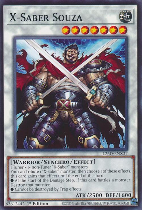 X-Saber Souza (L26D-ENX37) (Legendary Modern Decks 2026)
