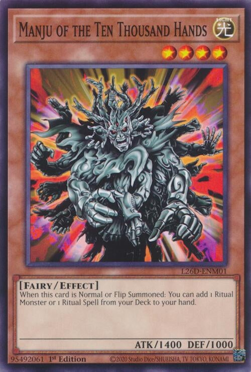 Manju of the Ten Thousand Hands (L26D-ENM01) (Legendary Modern Decks 2026)