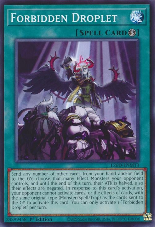 Forbidden Droplet (L26D-ENM13) (Legendary Modern Decks 2026)