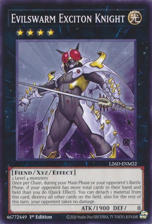 Evilswarm Exciton Knight (L26D-ENM22) (Legendary Modern Decks 2026)