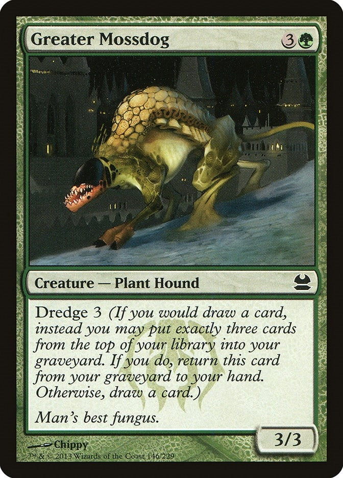 Image for Greater Mossdog (146) (Modern Masters) - Magic: The Gathering