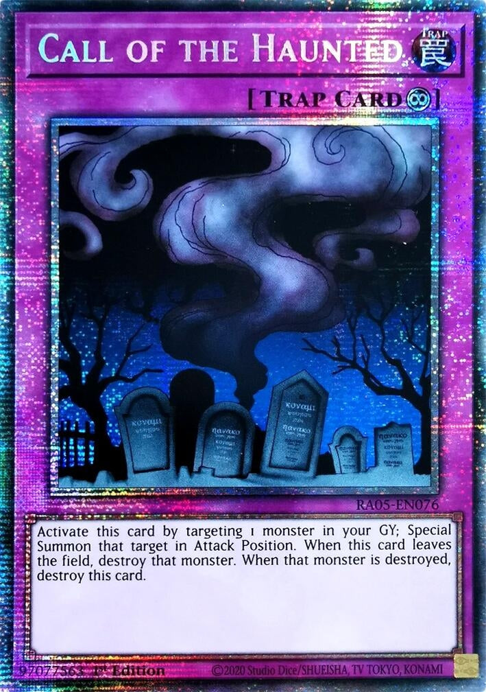 Image for Call of the Haunted (Starlight Rare) (RA05-EN076) (Rarity Collection 5) - YuGiOh