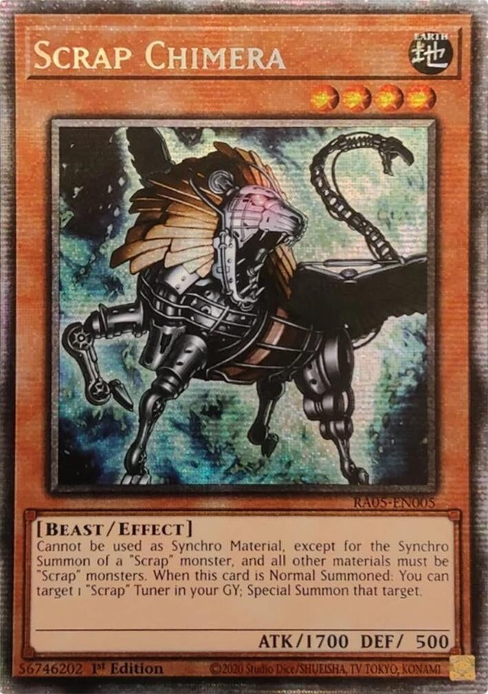 Image for Scrap Chimera (Starlight Rare) (RA05-EN005) (Rarity Collection 5) - YuGiOh