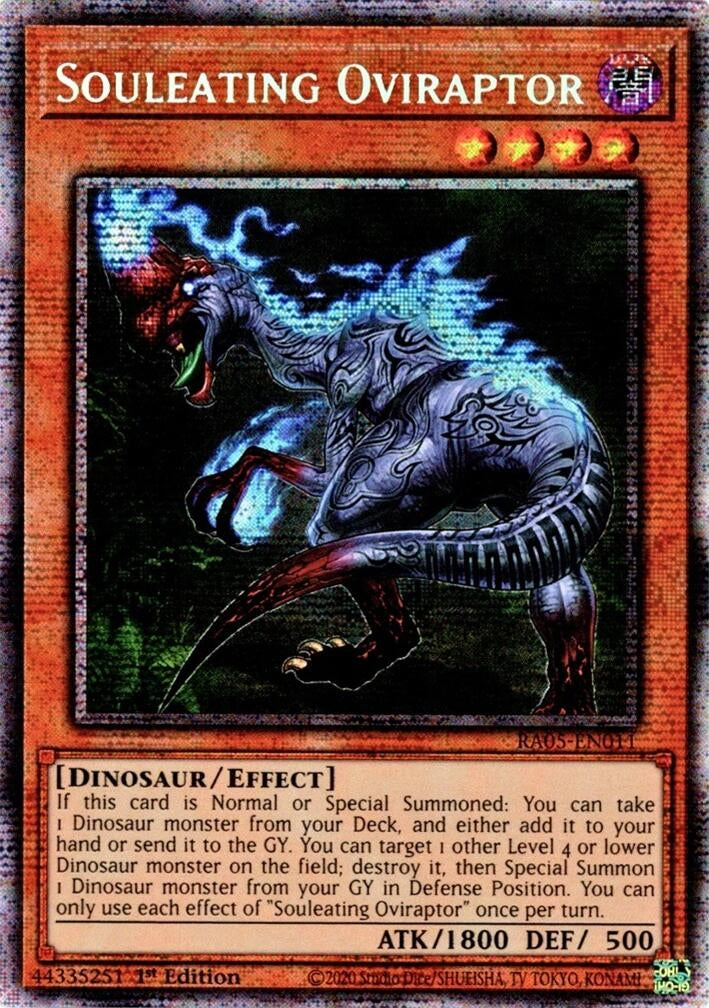 Image for Souleating Oviraptor (Starlight Rare) (RA05-EN011) (Rarity Collection 5) - YuGiOh