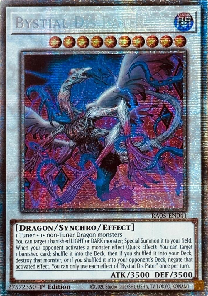 Image for Bystial Dis Pater (Starlight Rare) (RA05-EN041) (Rarity Collection 5) - YuGiOh