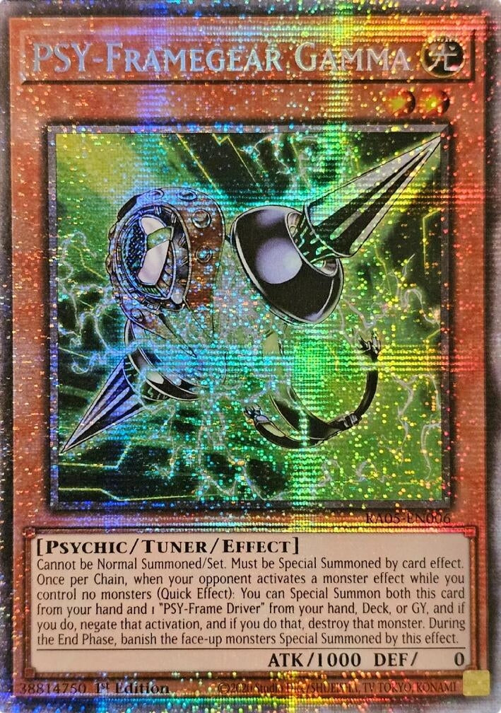 Image for PSY-Framegear Gamma (Starlight Rare) (RA05-EN006) (Rarity Collection 5) - YuGiOh