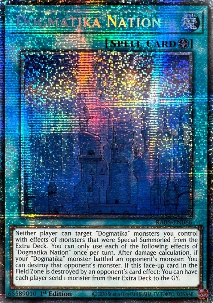 Dogmatika Nation (Starlight Rare) (RA05-EN066) (Rarity Collection 5)