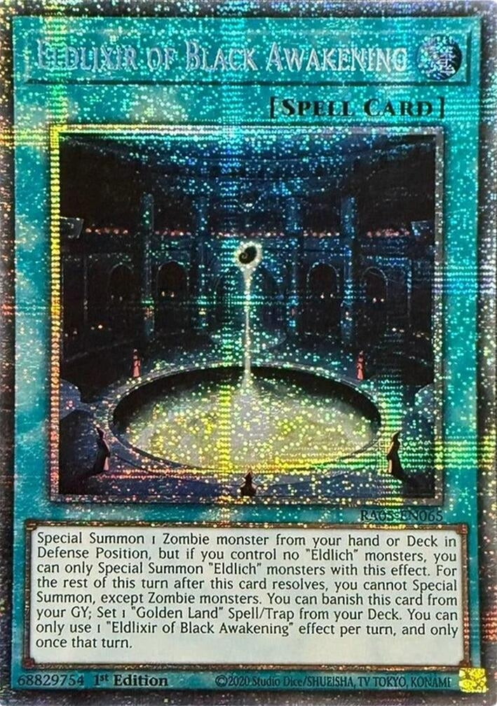 Eldlixir of Black Awakening (Starlight Rare) (RA05-EN065) (Rarity Collection 5)