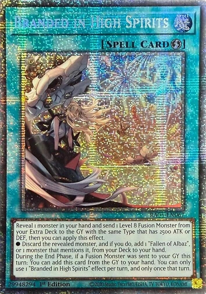 Image for Branded in High Spirits (Starlight Rare) (RA05-EN067) (Rarity Collection 5) - YuGiOh