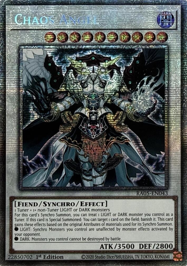 Image for Chaos Angel (Starlight Rare) (RA05-EN043) (Rarity Collection 5) - YuGiOh