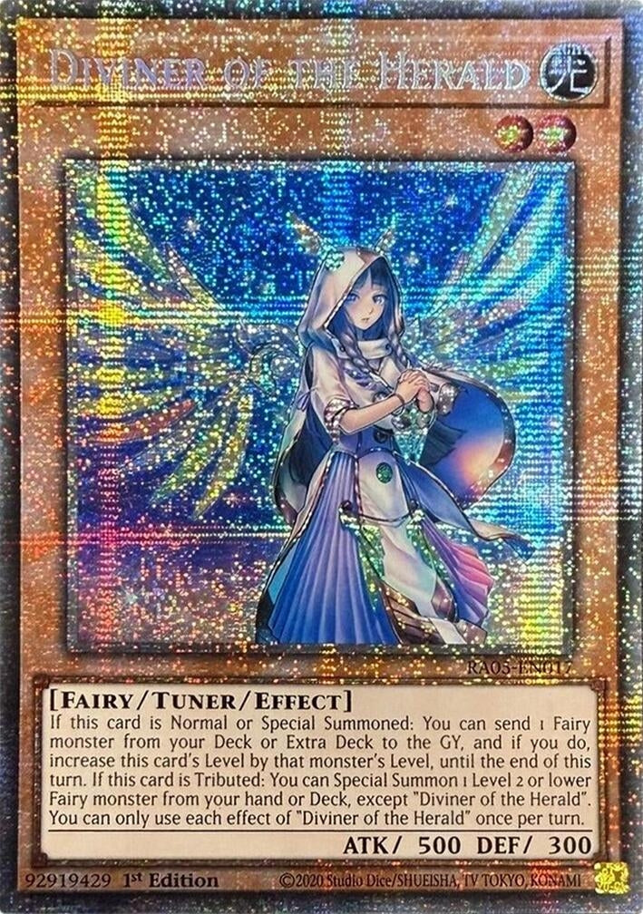 Diviner of the Herald (Starlight Rare) (RA05-EN017) (Rarity Collection 5)