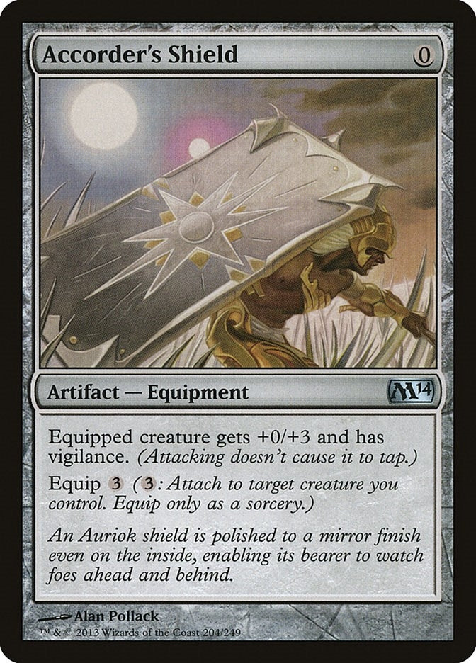 Image for Accorder's Shield (204) (Magic 2014 (M14)) - Magic: The Gathering