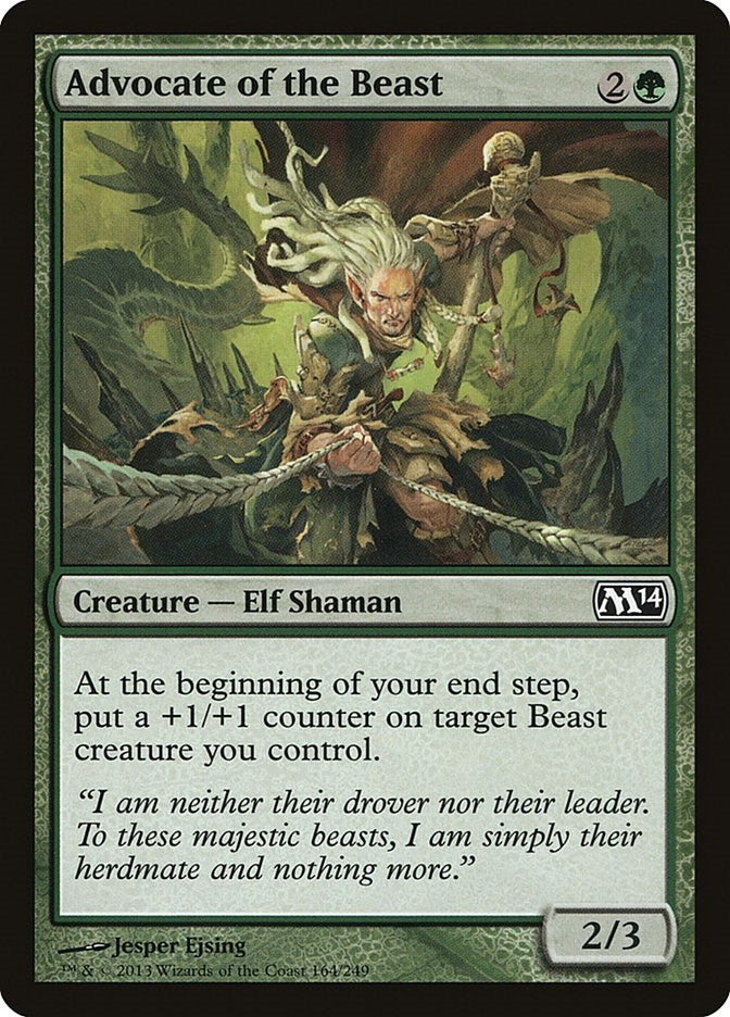 Image for Advocate of the Beast (164) (Magic 2014 (M14)) - Magic: The Gathering