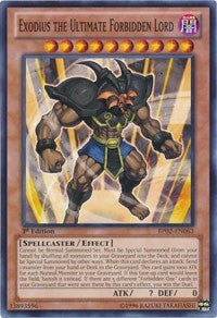Image for Exodius the Ultimate Forbidden Lord (BP02-EN063) (BP02) - YuGiOh