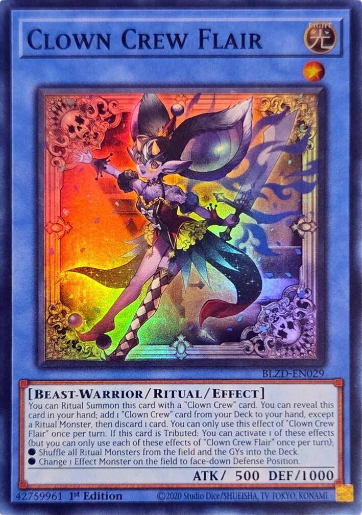 Clown Crew Flair (BLZD-EN029) (Blazing Dominion)