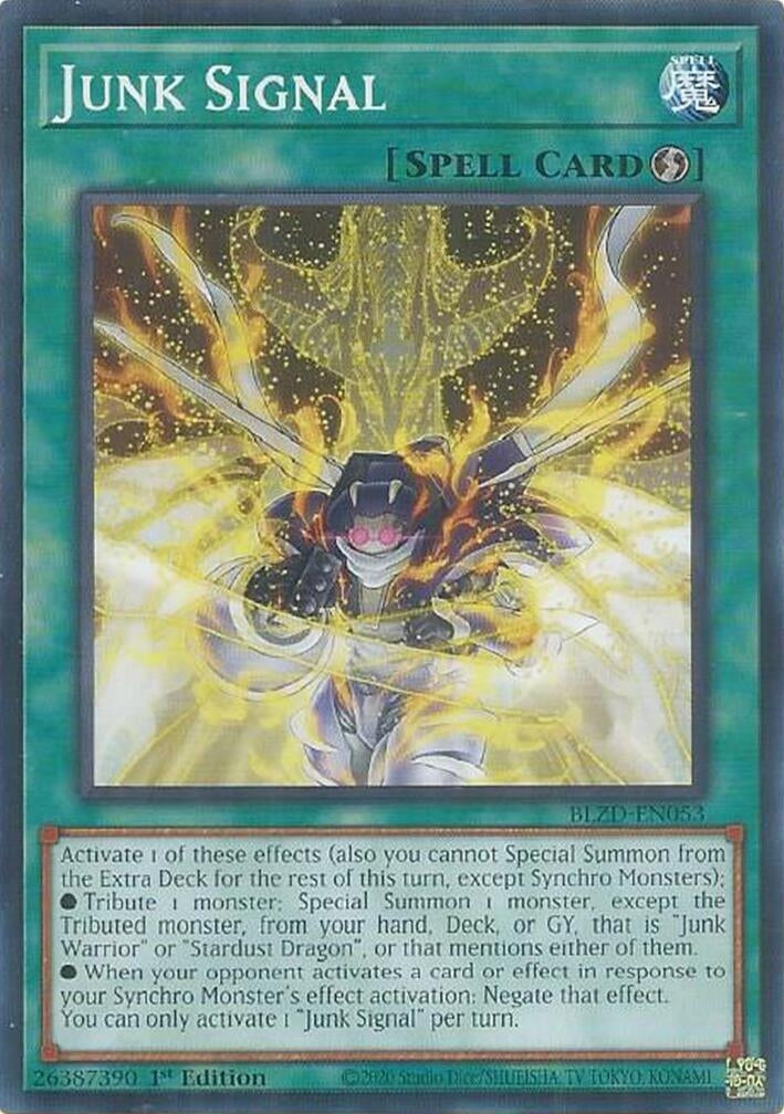 Junk Signal (BLZD-EN053) (Blazing Dominion)