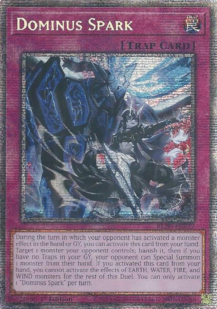 Dominus Spark (Starlight Rare) (BLZD-EN077) (Blazing Dominion)