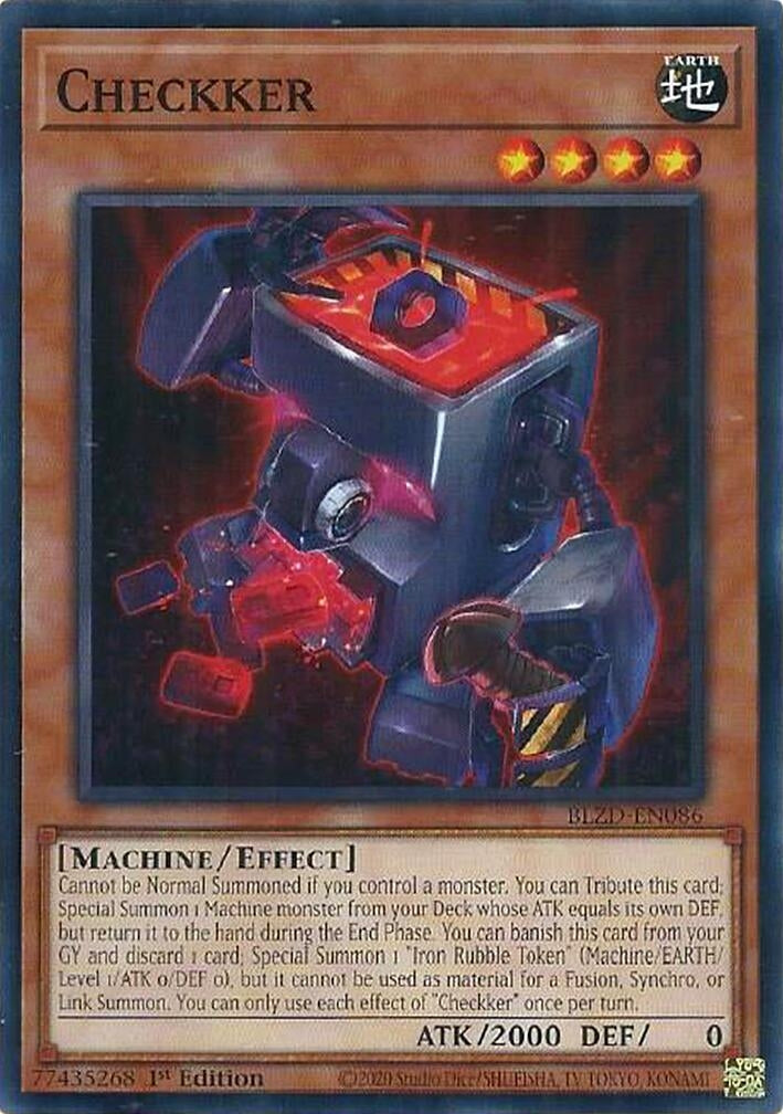 Checkker (BLZD-EN086) (Blazing Dominion)