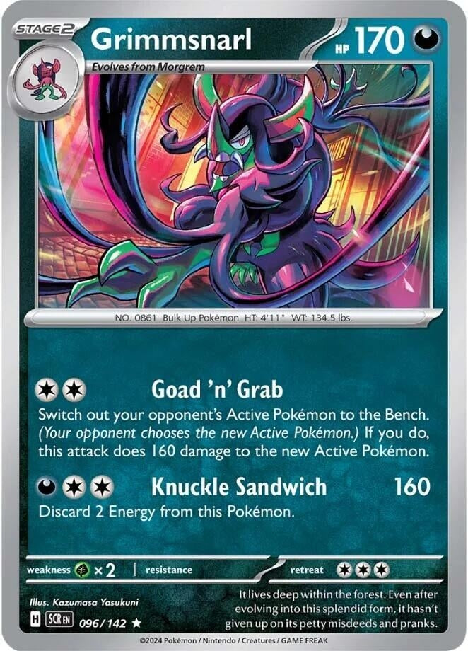 Image for Grimmsnarl - 096/142 (Non-Holo) (096/142) (Deck Exclusives) - Pokemon