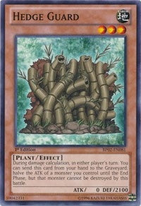 Image for Hedge Guard (BP02-EN081) (BP02) - YuGiOh
