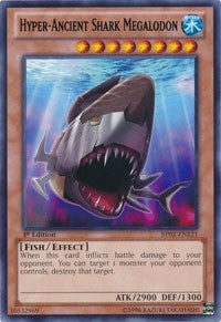 Image for Hyper-Ancient Shark Megalodon (BP02-EN121) (BP02) - YuGiOh