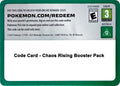Image for Code Card - Chaos Rising Booster Pack (ME04: Chaos Rising) - Pokemon