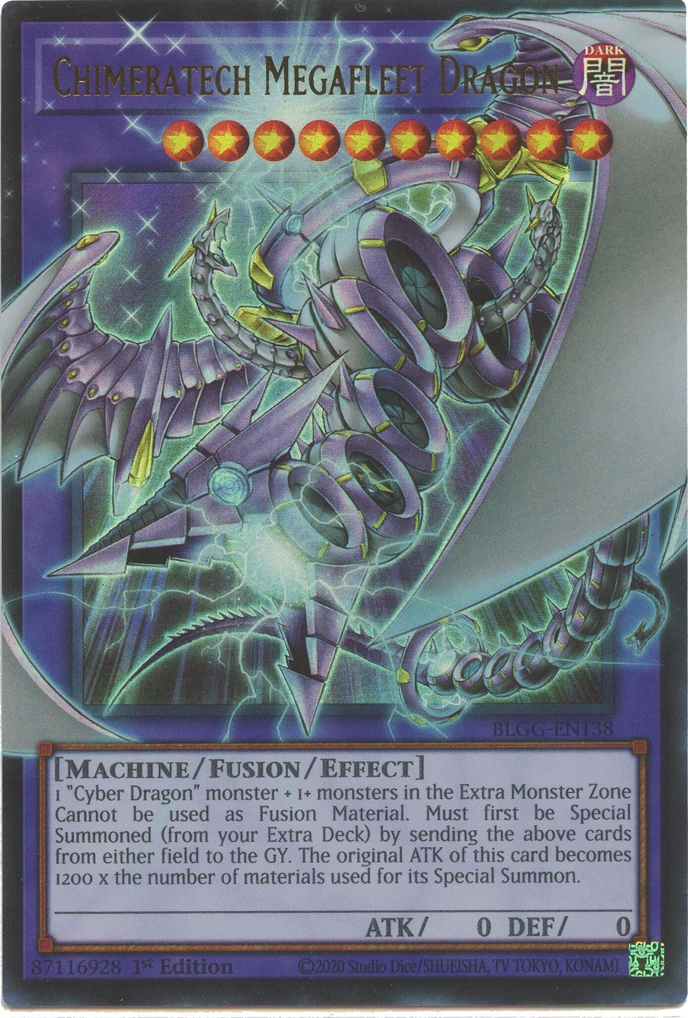 Chimeratech Megafleet Dragon (BLGG-EN138) (Battles of Legend: Glorious Gallery)