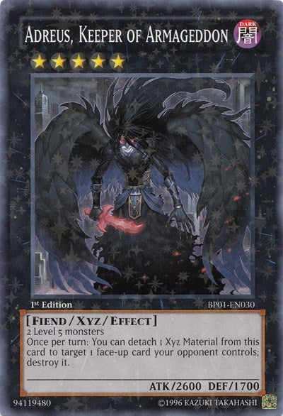 Image for Adreus, Keeper of Armageddon (Starfoil) (BP01-EN030) (BP01) - YuGiOh