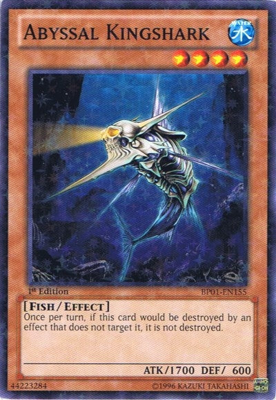 Image for Abyssal Kingshark (Starfoil) (BP01-EN155) (BP01) - YuGiOh