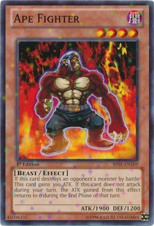 Image for Ape Fighter (Starfoil) (BP01-EN169) (BP01) - YuGiOh