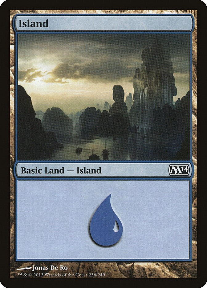 Image for Island (236) (236) (Magic 2014 (M14)) - Magic: The Gathering