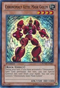 Image for Chronomaly Aztec Mask Golem (NUMH-EN001) (NUMH) - YuGiOh