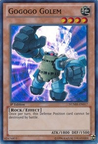 Image for Gogogo Golem (NUMH-EN017) (NUMH) - YuGiOh