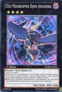 Image for CXyz Mechquipped Djinn Angeneral (NUMH-EN036) (NUMH) - YuGiOh