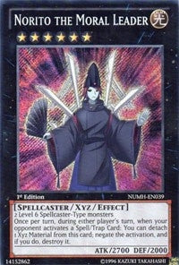 Image for Norito the Moral Leader (NUMH-EN039) (NUMH) - YuGiOh