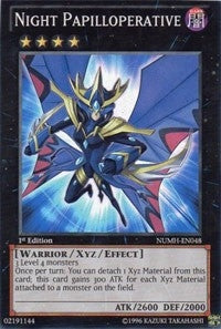 Image for Night Papilloperative (NUMH-EN048) (NUMH) - YuGiOh