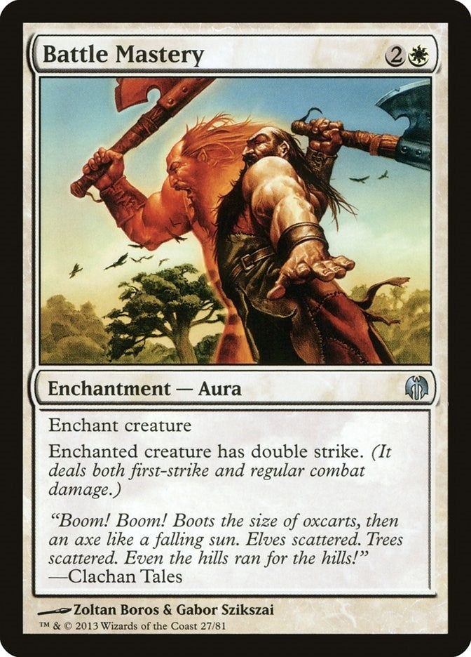 Image for Battle Mastery (27) (Heroes vs. Monsters) - Magic: The Gathering