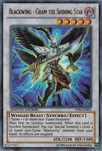 Image for Blackwing - Gram the Shining Star (YF04-EN001) - YuGiOh