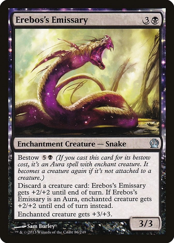 Image for Erebos's Emissary (86) (Theros) - Magic: The Gathering
