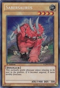 Image for Sabersaurus (LCJW-EN143) (LC04) - YuGiOh