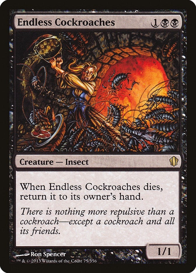 Image for Endless Cockroaches (75) (Commander 2013) - Magic: The Gathering
