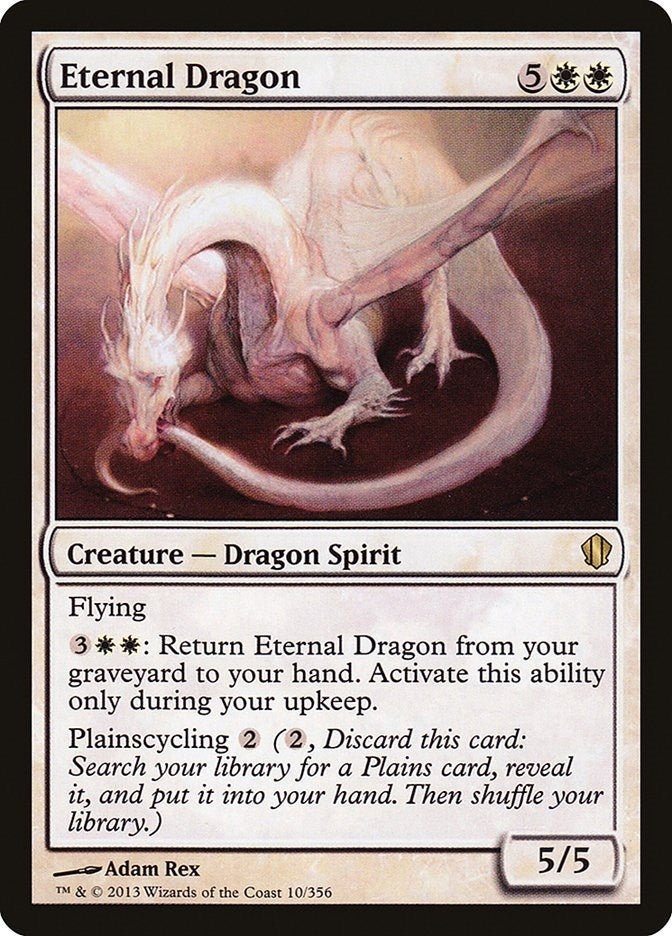 Image for Eternal Dragon (10) (Commander 2013) - Magic: The Gathering