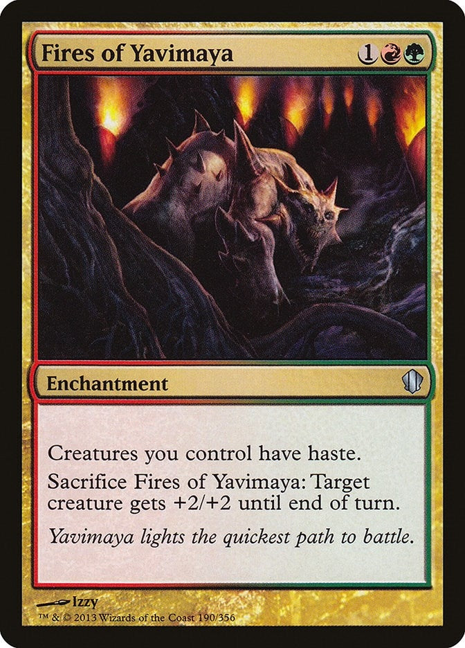 Image for Fires of Yavimaya (190) (Commander 2013) - Magic: The Gathering