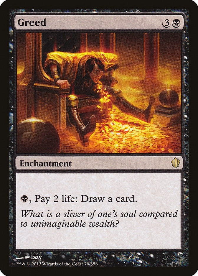 Image for Greed (79) (Commander 2013) - Magic: The Gathering
