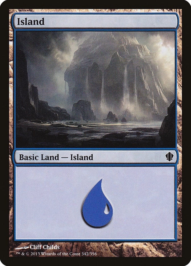 Image for Island (342) (342) (Commander 2013) - Magic: The Gathering