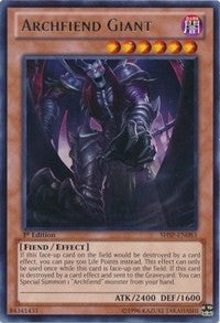 Image for Archfiend Giant (SHSP-EN083) (SHSP) - YuGiOh