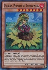 Image for Mariña, Princess of Sunflowers (SHSP-EN040) (SHSP) - YuGiOh