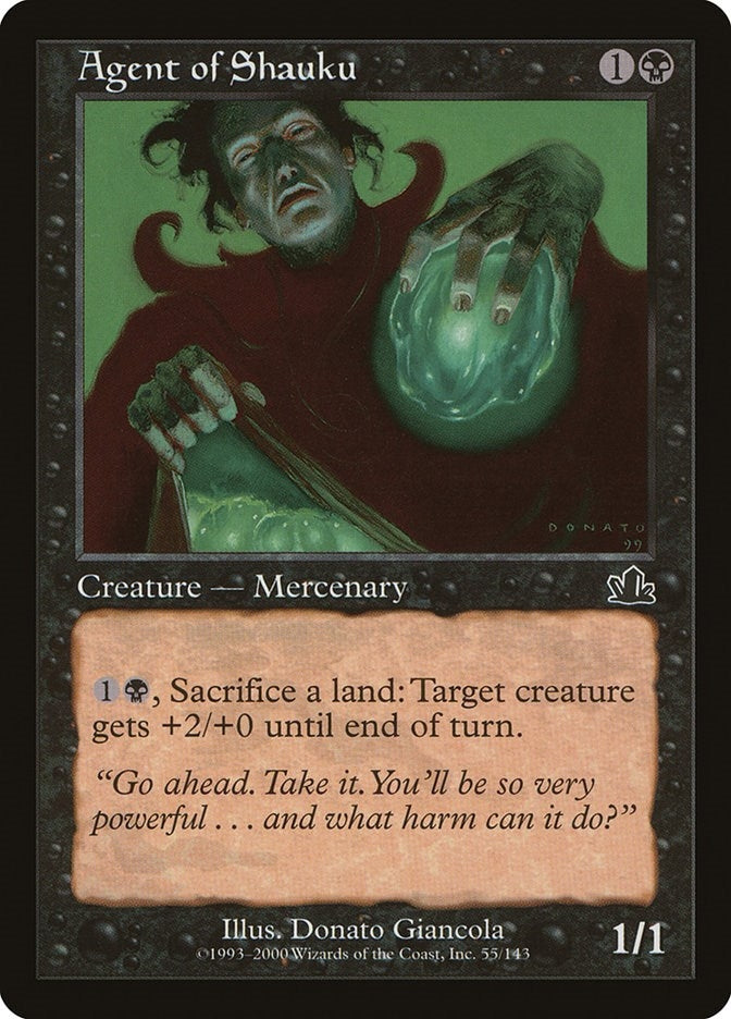 Image for Agent of Shauku (55) (Prophecy) - Magic: The Gathering